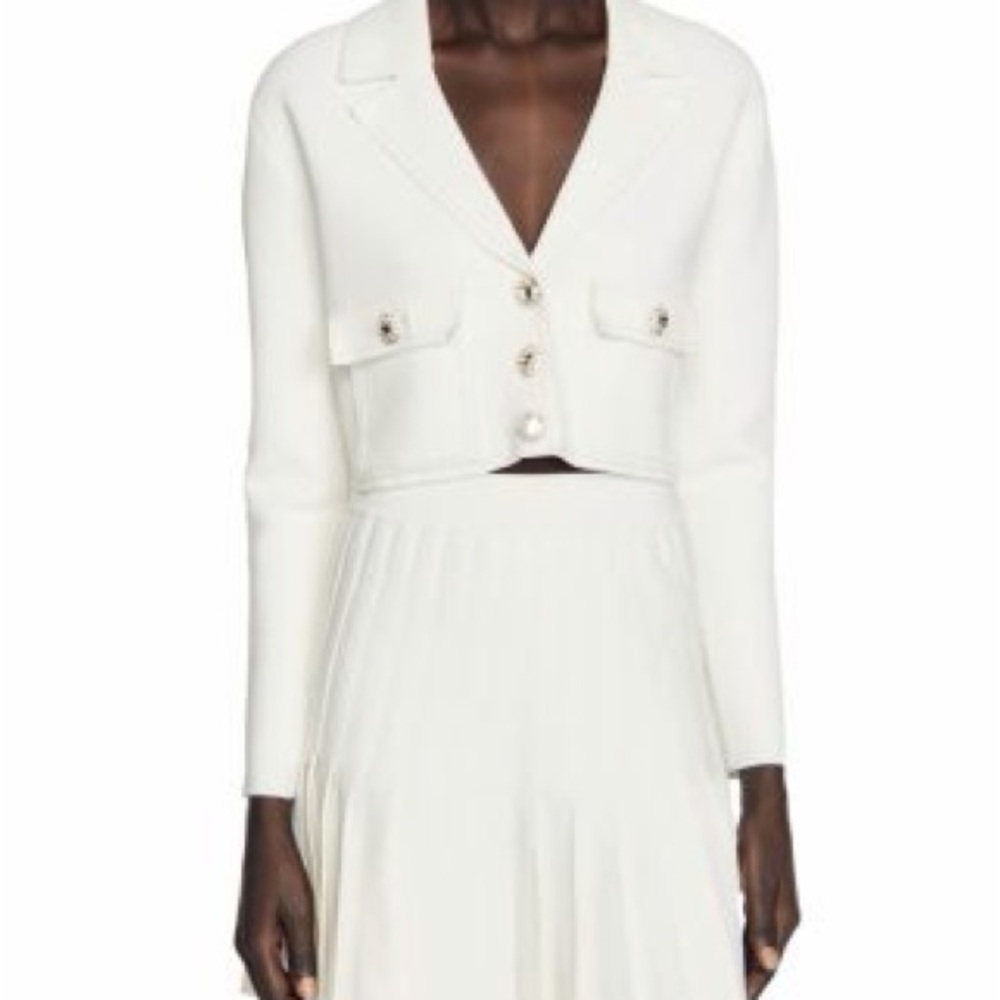 Sandro Ilna Croppd Coatigan